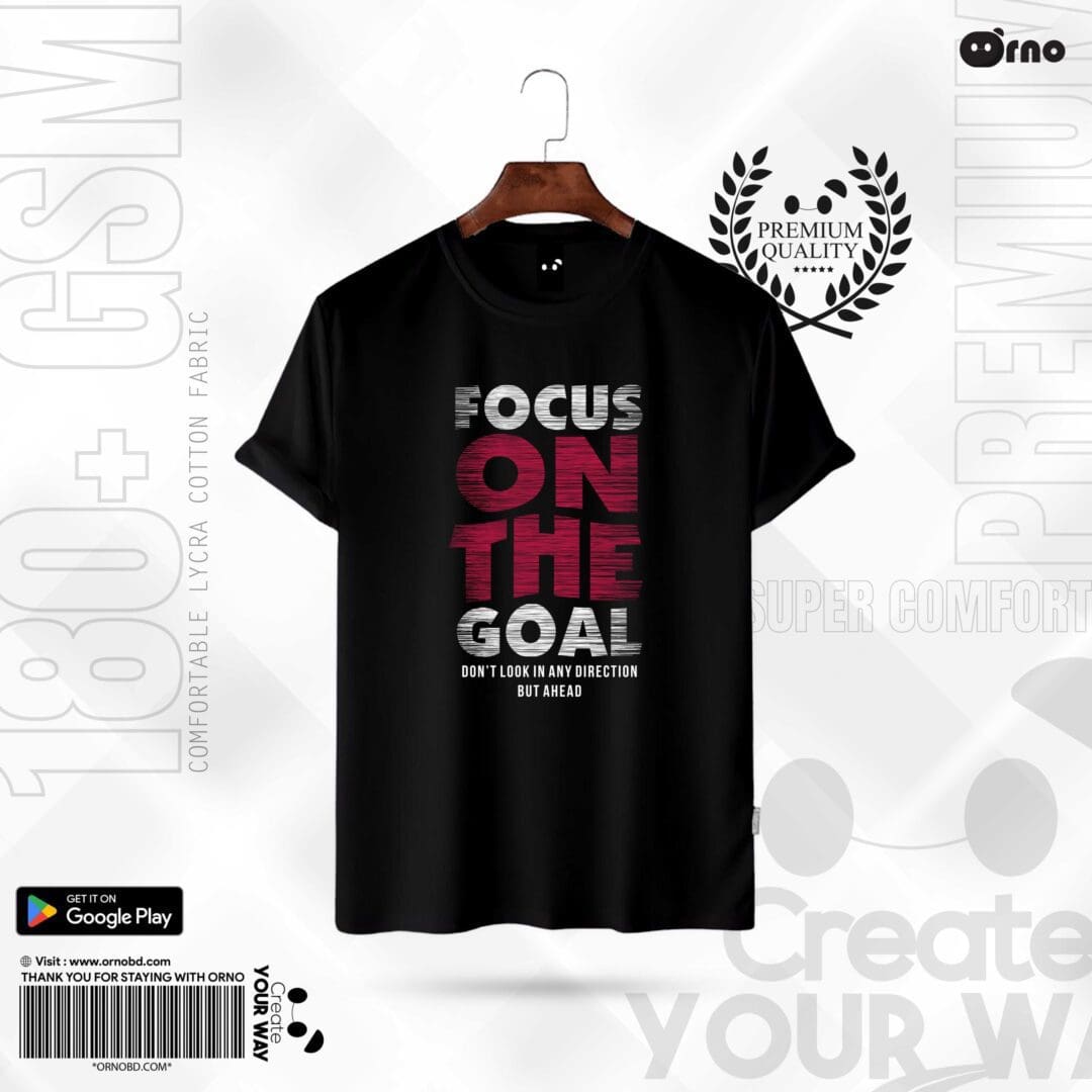 Focus On The Goal Premium T-shirt