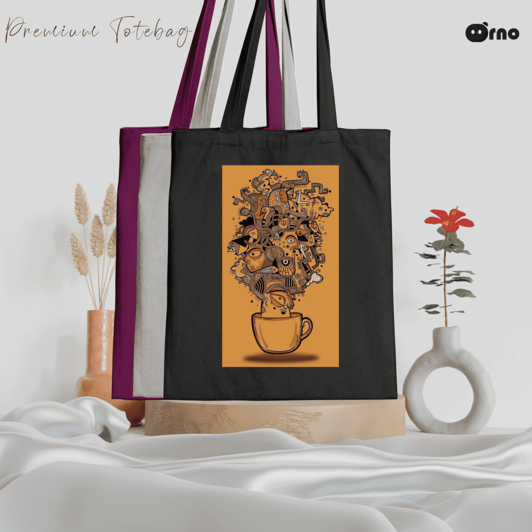 Orno Stylish Totebag with zipper
