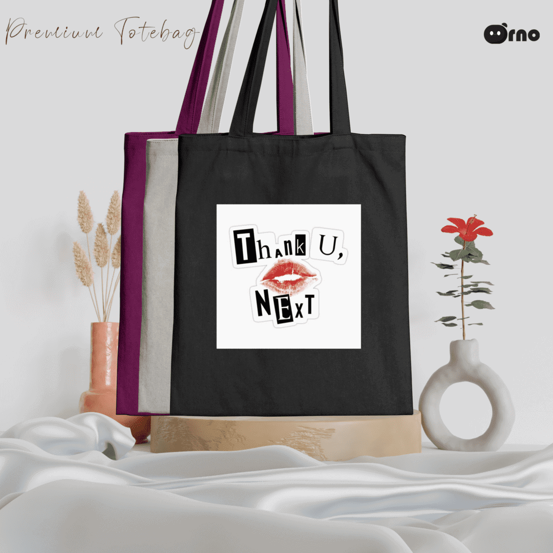 Thank U tote bag