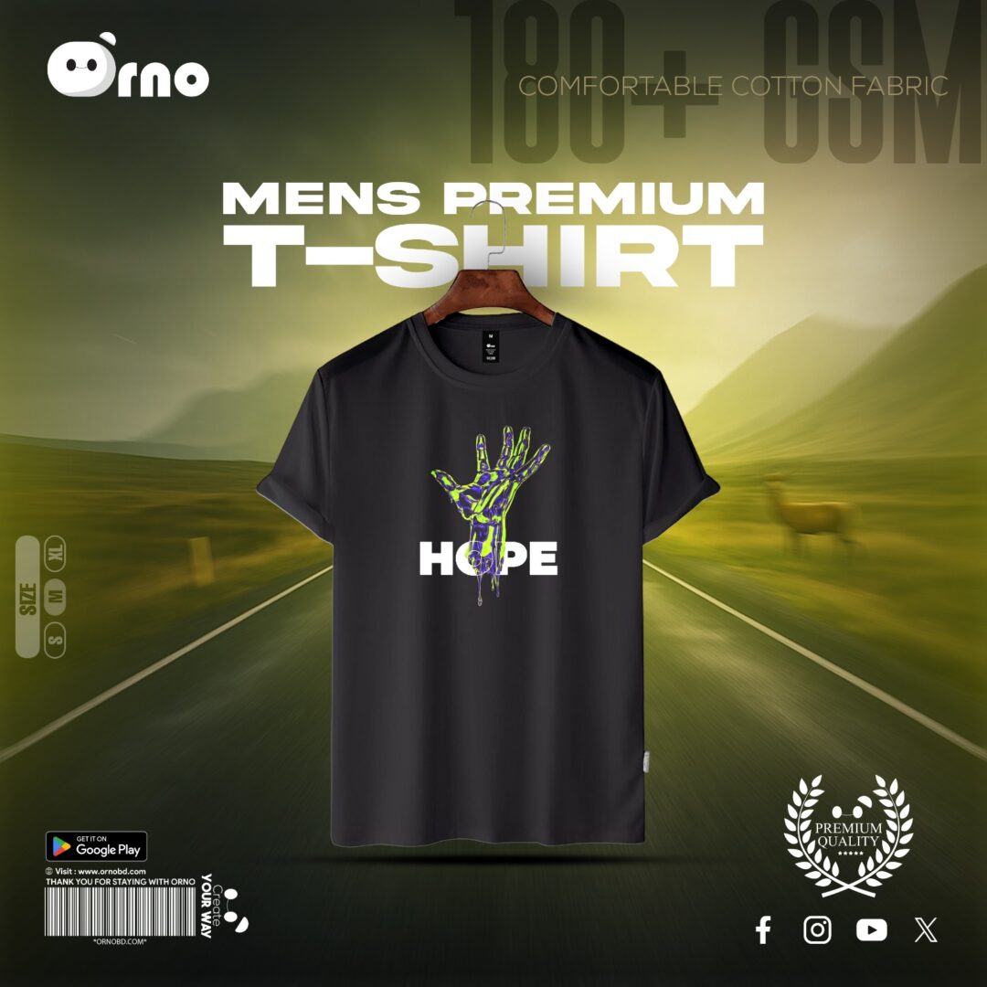 Hope Premium Black T-shirt