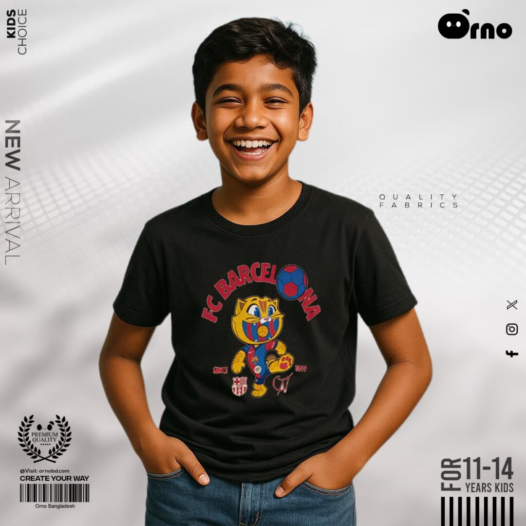 Black Premium Barca kids