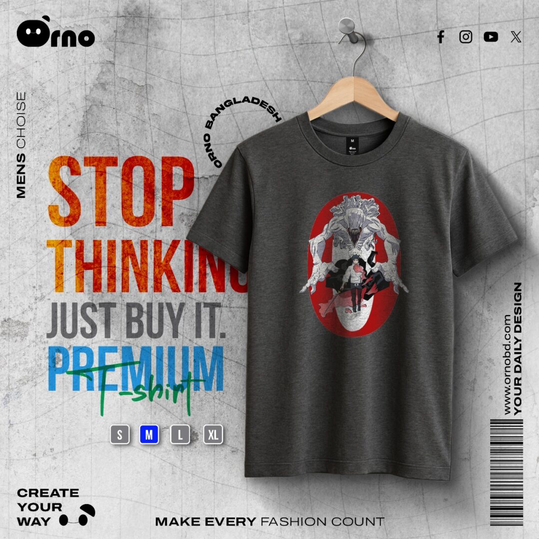 0 Evil Premium Black T-shirt
