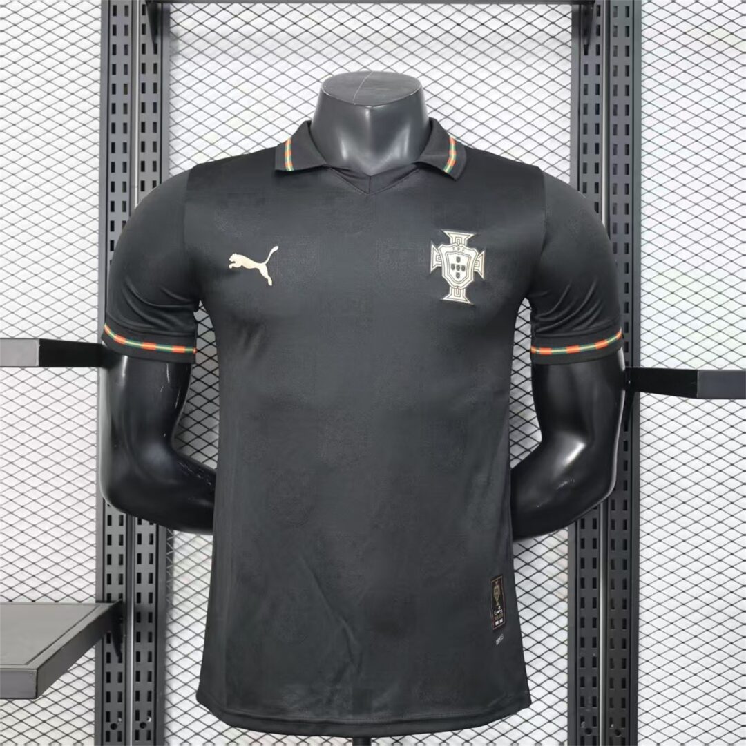 Portugal 2026 Away Black Jersey (Player)