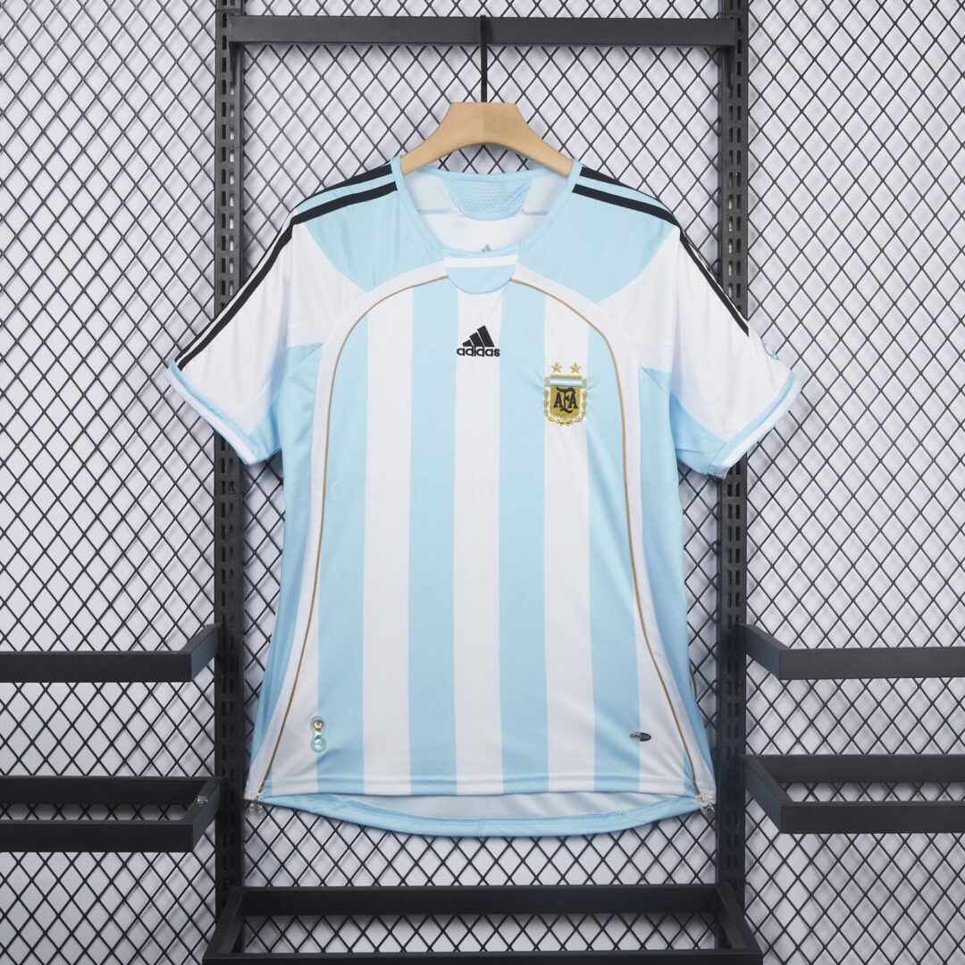 Retro Argentina 2006 Home Jersey