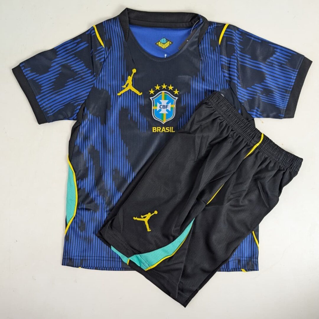 Brazil World Cup 2026 Away Kit Kids