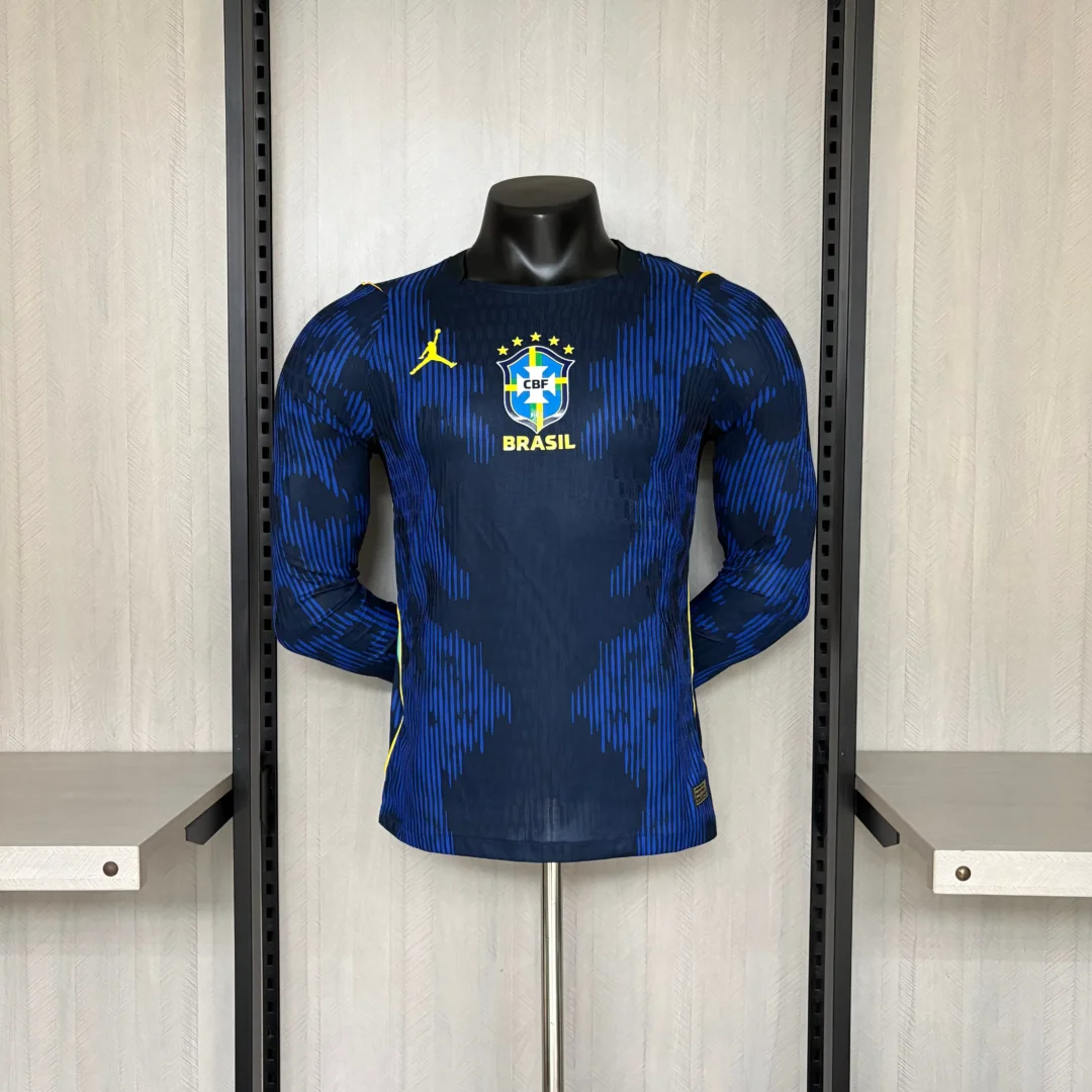 Brazil World Cup 2026 Away Kit Full Sleeve ( Player )